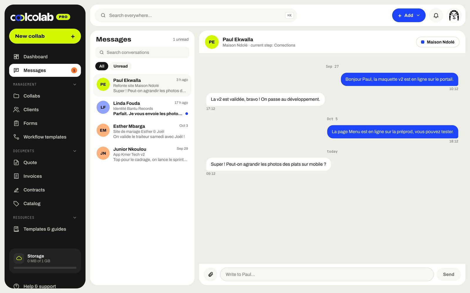 Messaging